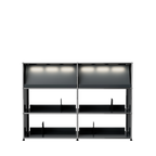 Modular Vinyl Display 1524 Tall in Anthracite