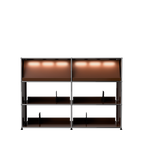 Modular Vinyl Display 1524 Tall in Brown