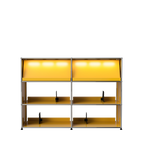 Modular Vinyl Display 1524 Tall in Golden Yellow