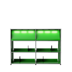 Modular Vinyl Display 1524 Tall in Green