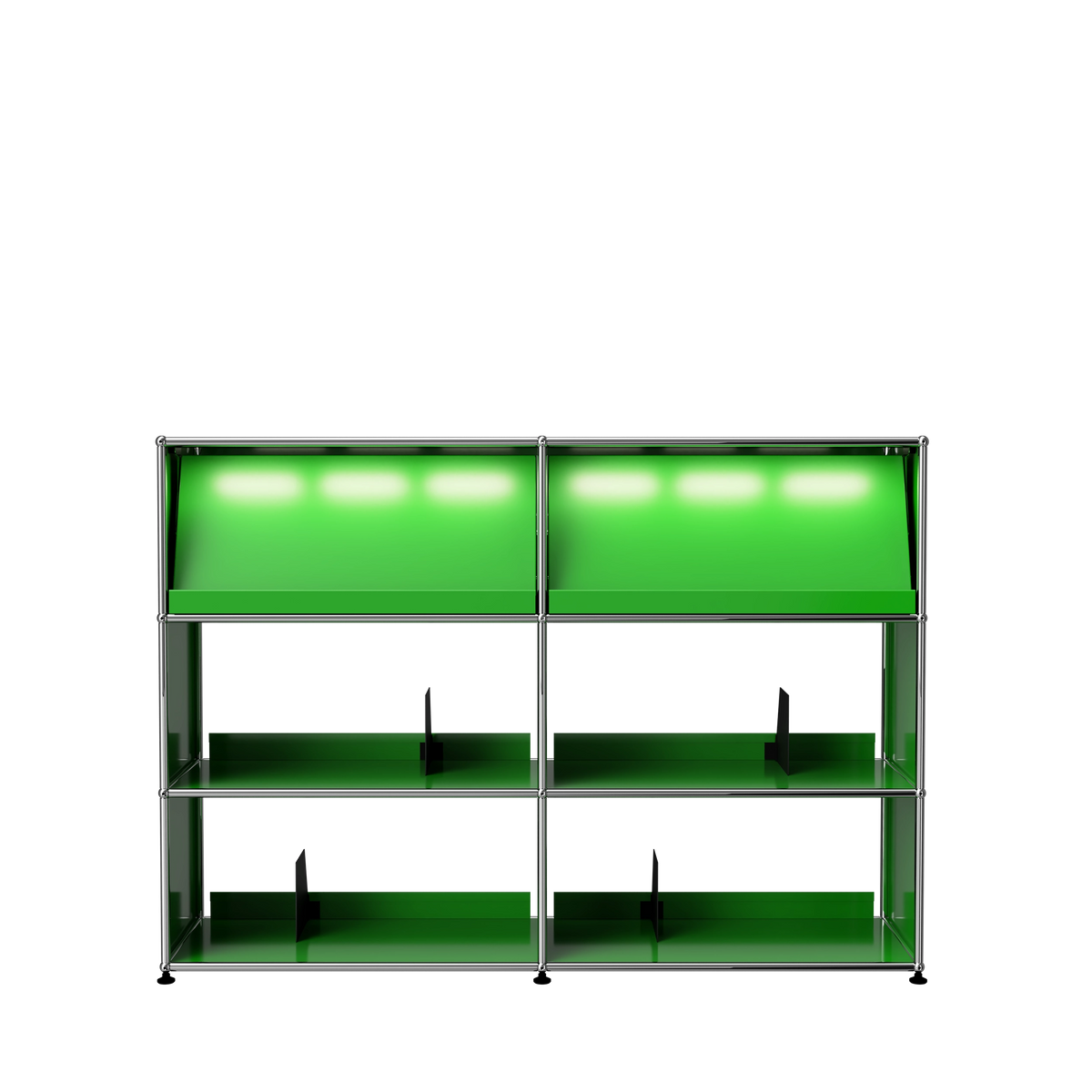 Modular Vinyl Display 1524 Tall in Green