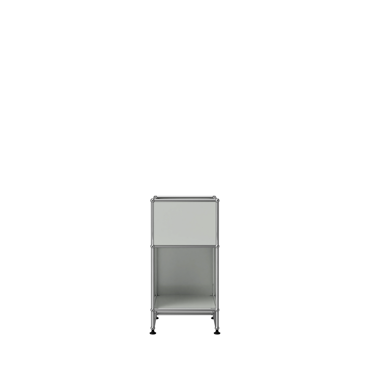 Modular Vinyl Storage 381 in Light Grey