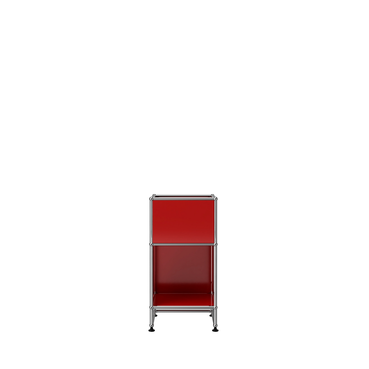 Modular Vinyl Storage 381 in Ruby Red