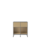 Modular Vinyl Storage 724 in Beige