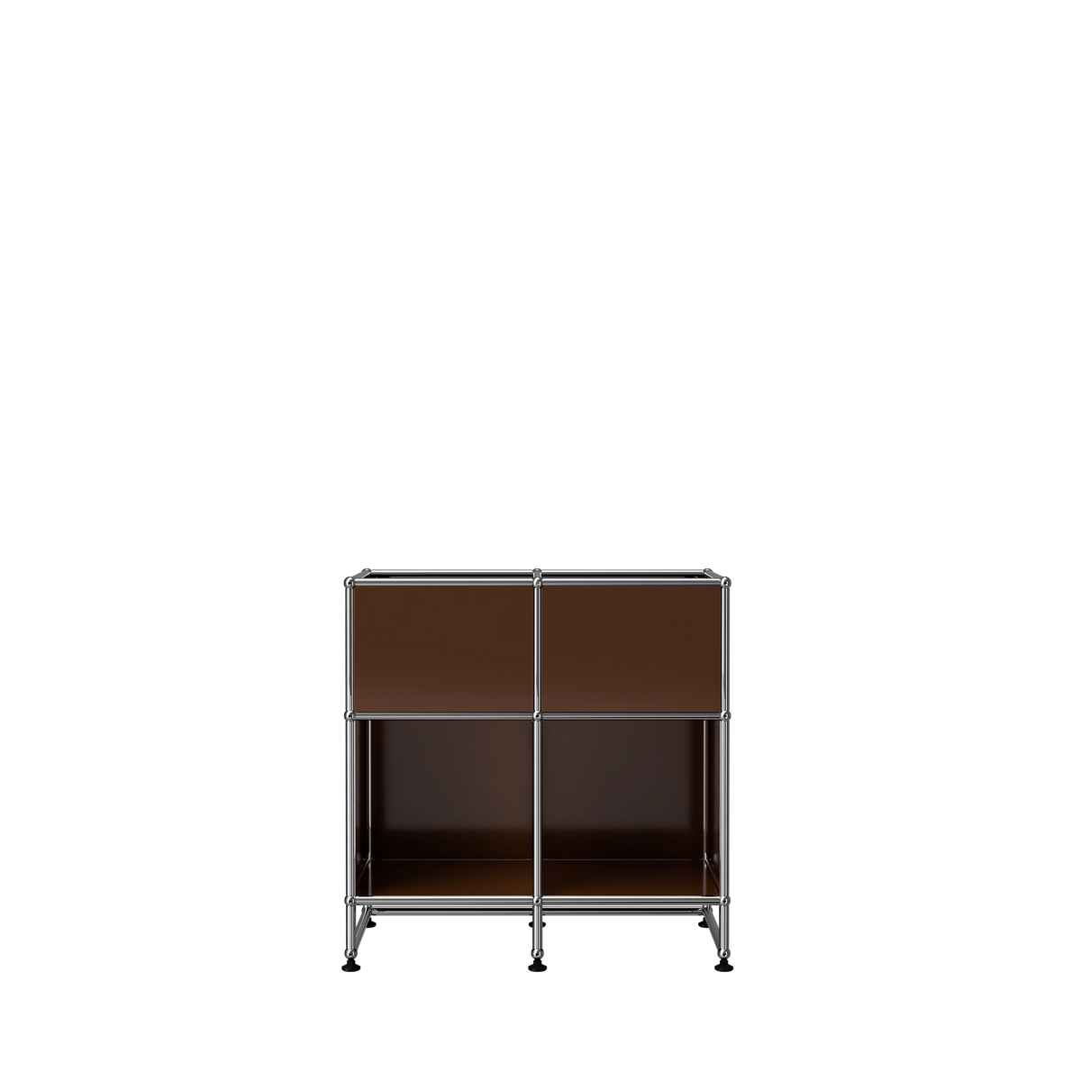 Modular Vinyl Storage 724 in Brown