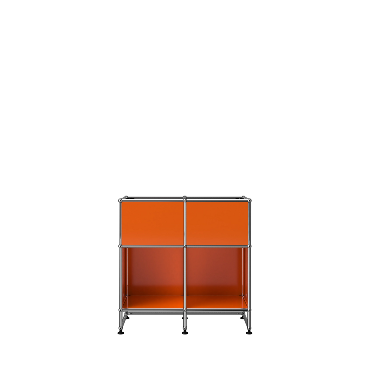 Modular Vinyl Storage 724 in Pure Orange