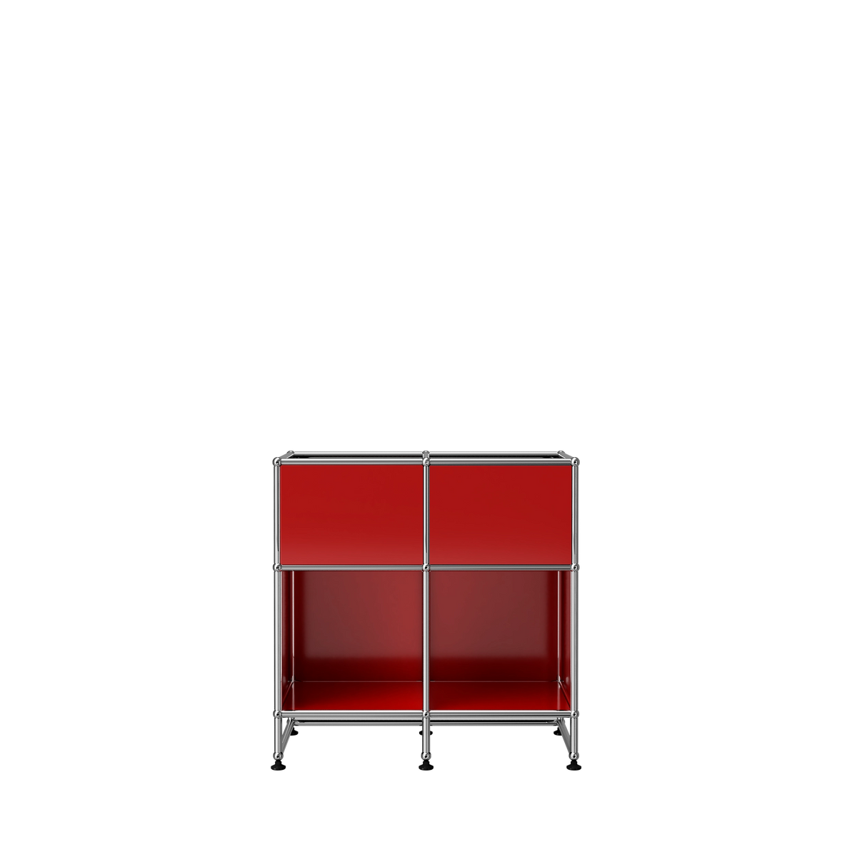 Modular Vinyl Storage 724 in Ruby Red