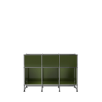 Modular Vinyl Storage 1067 in Olive Green