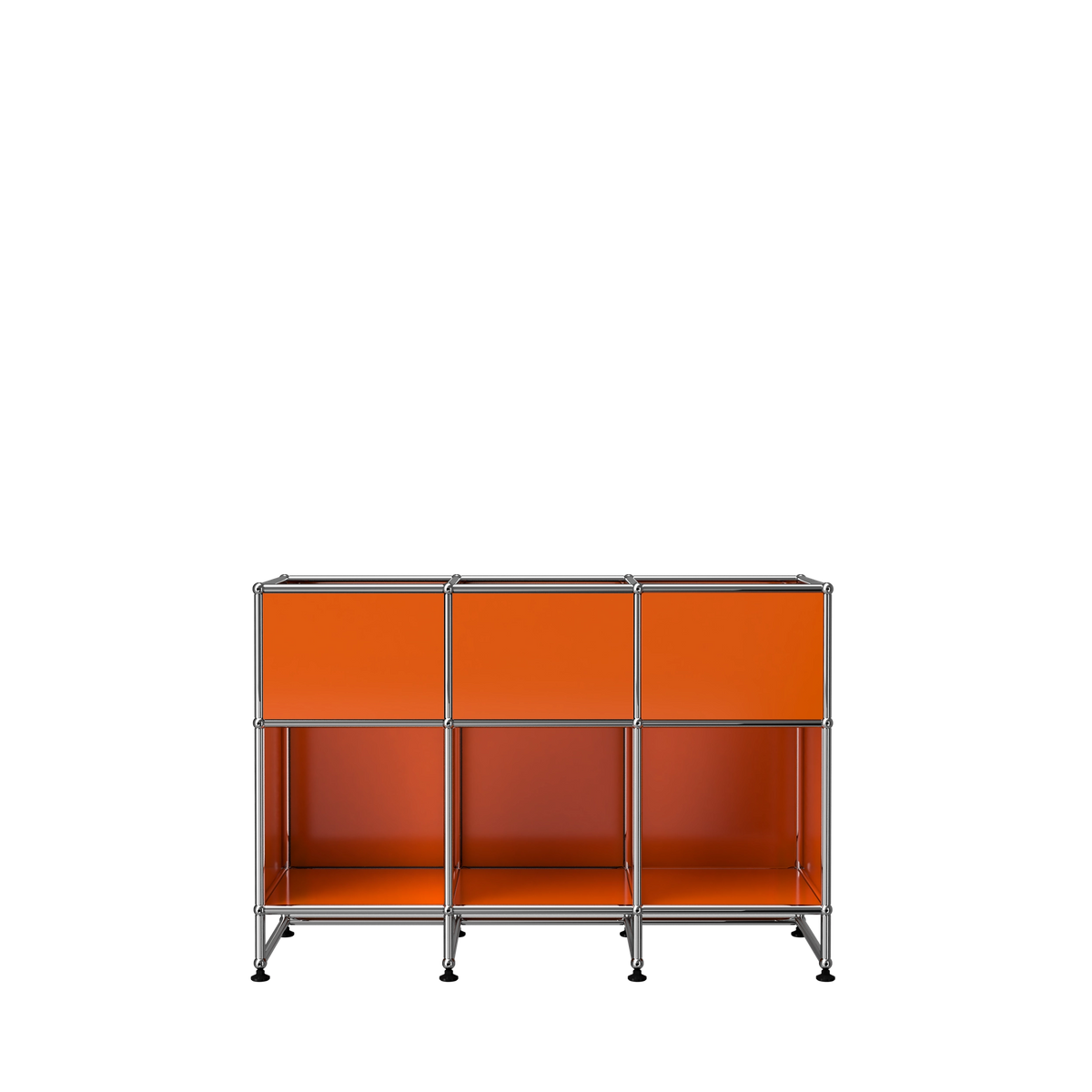 Modular Vinyl Storage 1067 in Pure Orange