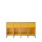 Modular Vinyl Storage 1422 in Golden Yellow