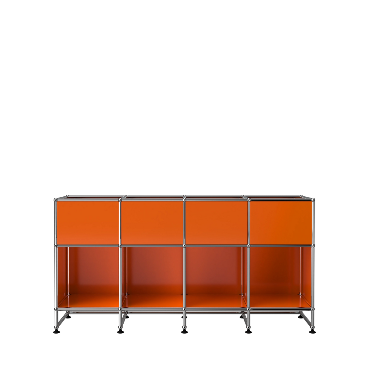 Modular Vinyl Storage 1422 in Pure Orange