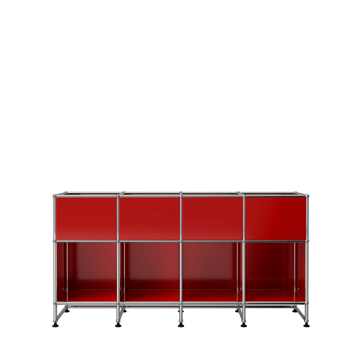 Modular Vinyl Storage 1422 in Ruby Red