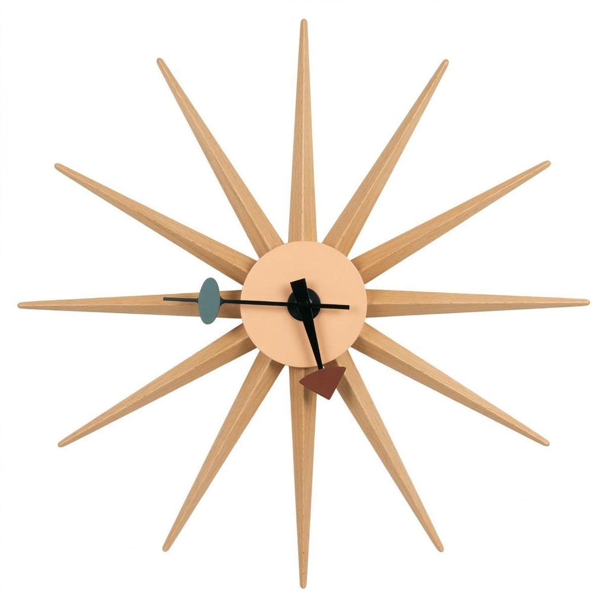 Sunburst Clock