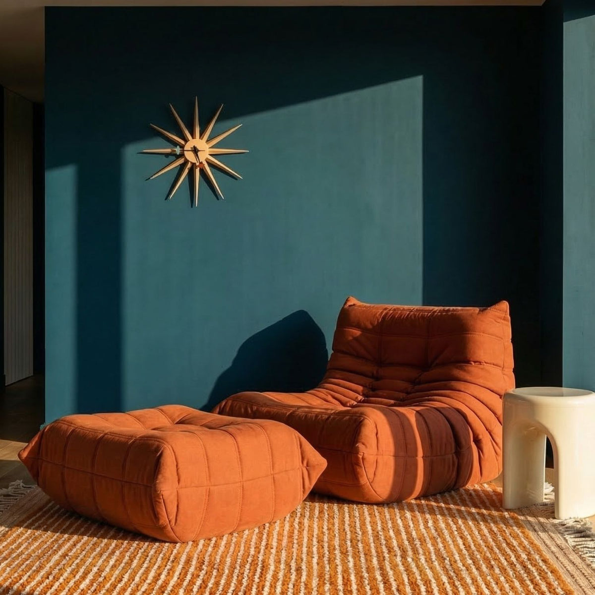 Sunburst Clock